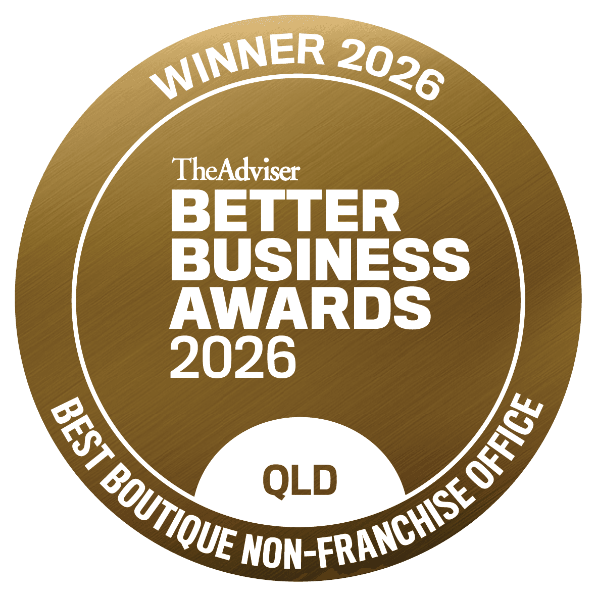 Better Business Awards 2026 — Best Boutique Non-Franchise Office QLD