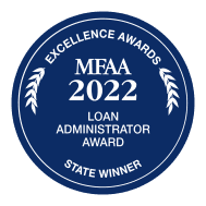 Winner 2021 Loan Administrator Award